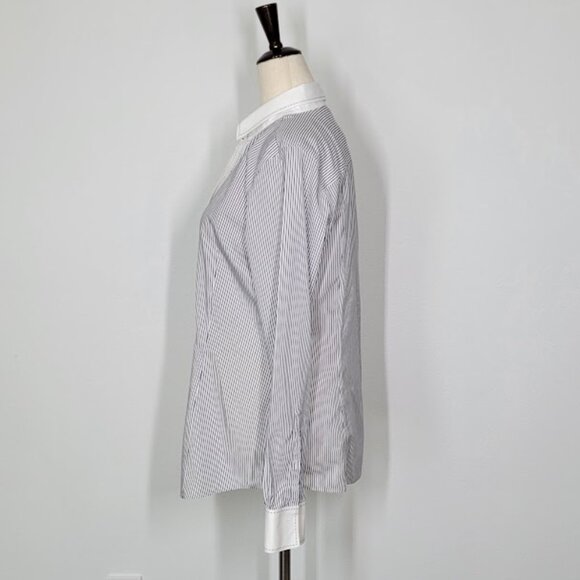 BROOKS BROTHERS fitted non-iron stretch top Sz 8 - Picture 3 of 9